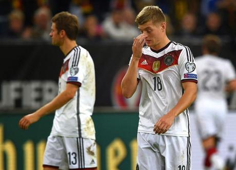 Alemania empata ante Irlanda