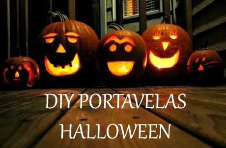 portavelas, DIY, Halloween, blogger de moda, mi vestido azul, Castellón