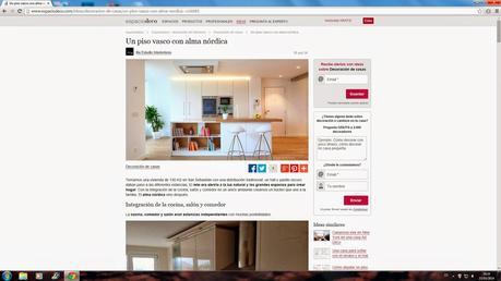 Espaciodeco, la prestigiosa web de interiorismo publica uno de nuestros últimos proyectos en San Sebastián