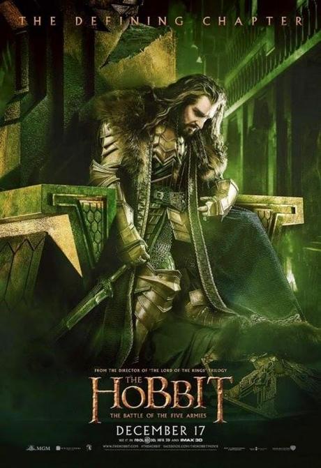 Nuevos carteles de  'El Hobbit: La Batalla de los Cinco Ejércitos'