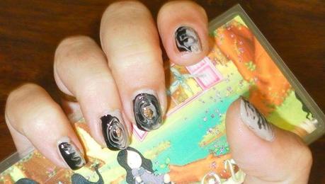 manicura espiral, spiral nails, nails, spiral manicure