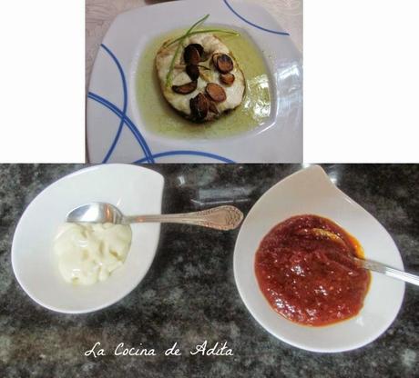 MERLUZA  AL  HORNO  CON  AJOS  FRITOS