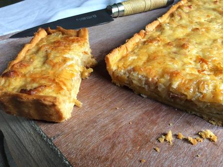 Tarta de cebolla