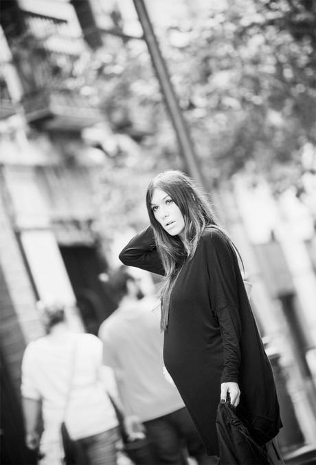 street style barbara crespo black and white B&N outfit personalizing fashion blogger outfit blog de moda