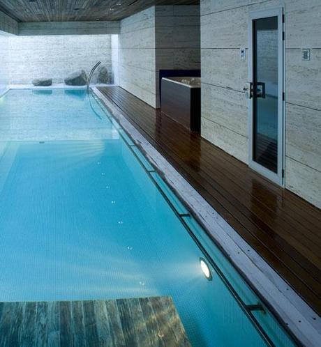 Selección de piscinas interiores en viviendas A-cero