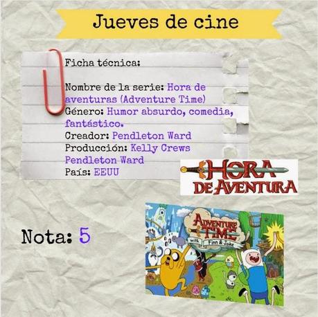 Jueves de cine: Hora de aventuras