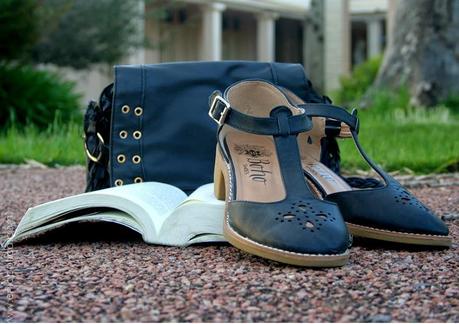 Falda con estampado etnico + bandolera