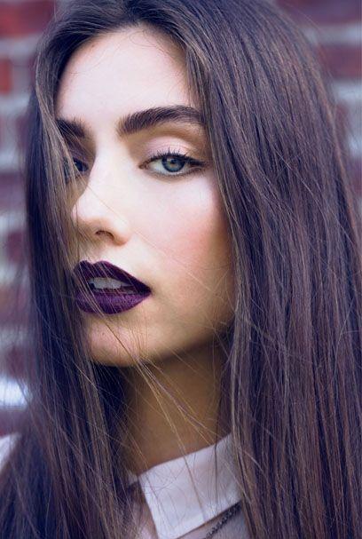 Dark lips