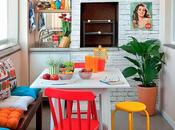 Extra color para tomar cafecito media tarde:) Claves decorar cocina estilo ecléctico bajo precio"