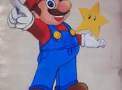 Cojín pintura sobre tela SUPER MARIO BROSS