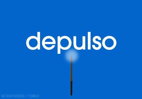 The Standard Book of SpellsDepulsoDEH•PUL•SOHThe Banishing Charm has the capability to send an item from the caster to another location, potentially over a large distance. This is the counter-charm to Accio.