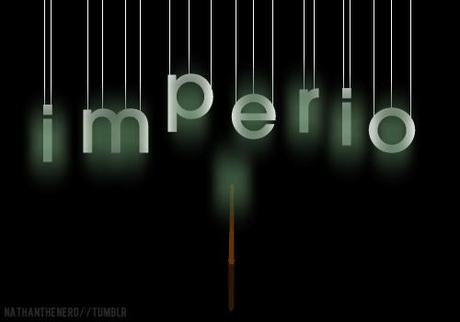 The Standard Book of SpellsImperioIM•PEER•EE•OHThe Imperius Curse places the subject in a dream-like state, which forces the target to be under the control of the caster. This is one of the three Unforgivable Curses; the use of Imperio will lead to the caster being sent to Azkaban Prison. There is no counter-curse to this spell, but very strong willed individuals may learn to resist it. During the First and Second Wizarding Wars, Lord Voldemort used the Imperius Curse to infiltrate the Ministry of Magic.