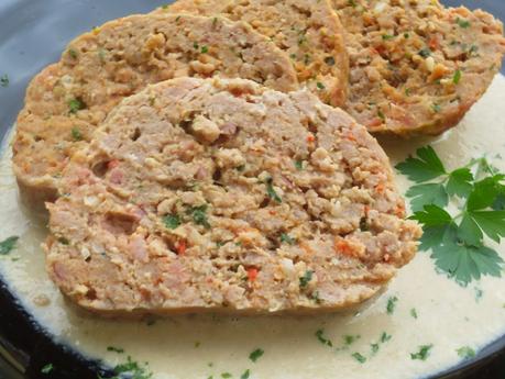 Rollos de carne en salsa de champiñones olla GM