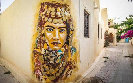 Street art de BTOY en Djerbahood