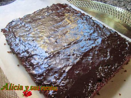 TARTA FUDGE DE CHOCOLATE