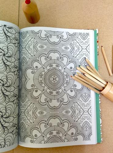 Arte antiestrés, o sea, ¡libros para colorear! Arte antiestrés 2