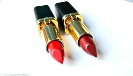 NUEVOS LABIALES COLOR RICHE PURE RED DE L'OREAL.