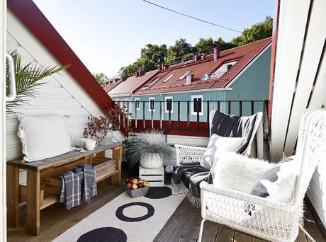 El atico perfecto. Un espacio perfecto para una decoracion femenina y acogedora