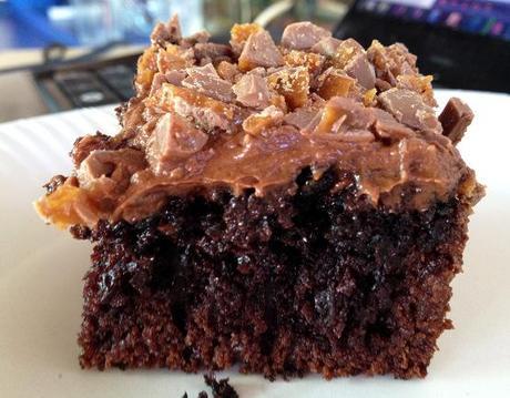 tartas faciles de chocolate tartas con crema de chocolate y crujiente postres rápidos postres fáciles postres delikatissen postres con crema de chocolate postres con chocolatinas bizcochos jugosos bizcocho facil cacao 