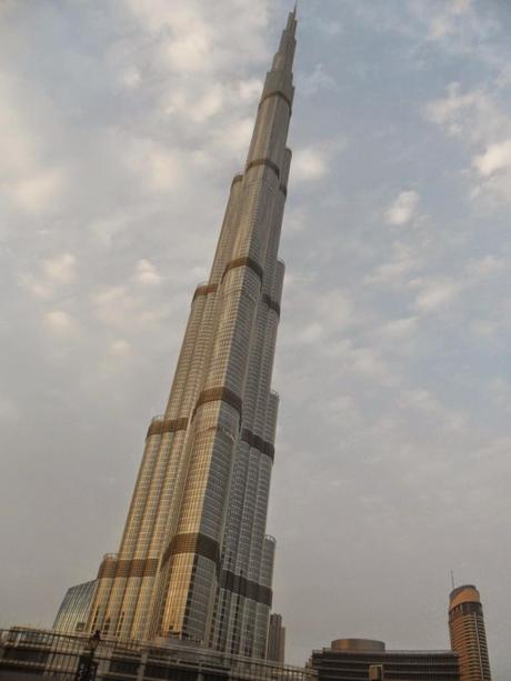 Burj Khalifa. Dubai. At the top.