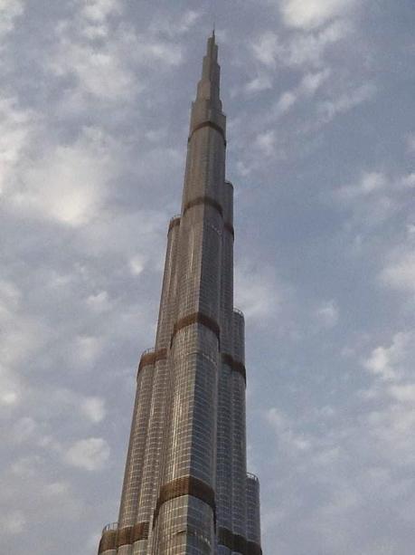 Burj Khalifa. Dubai. At the top.