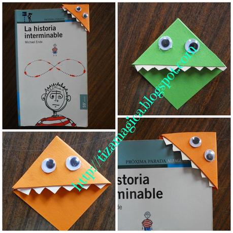 Cómo hacer separa-páginas de monstruos