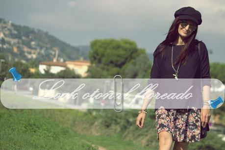 Look otoñal floreado