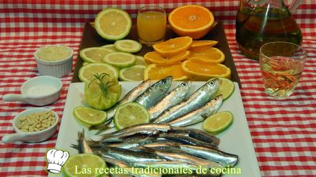 Receta de sardinas a la Valencina
