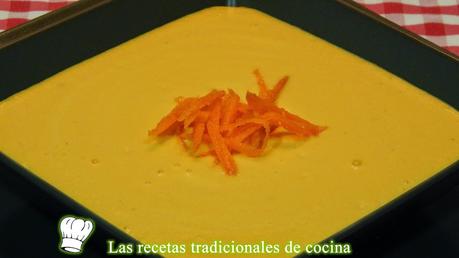 Crema de zanahorias