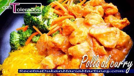 Pollo al Curry Dukan, para Ataque o Crucero (superfácil)