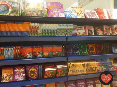 Un paseo por las librerías (7): Librería Hipercor - Barcelona