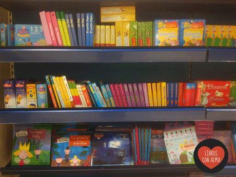 Un paseo por las librerías (7): Librería Hipercor - Barcelona