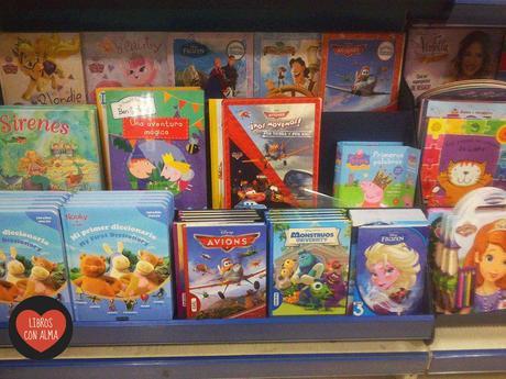 Un paseo por las librerías (7): Librería Hipercor - Barcelona