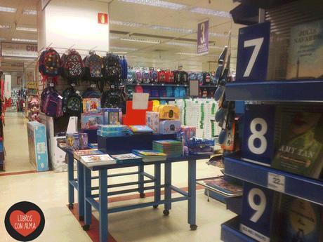 Un paseo por las librerías (7): Librería Hipercor - Barcelona