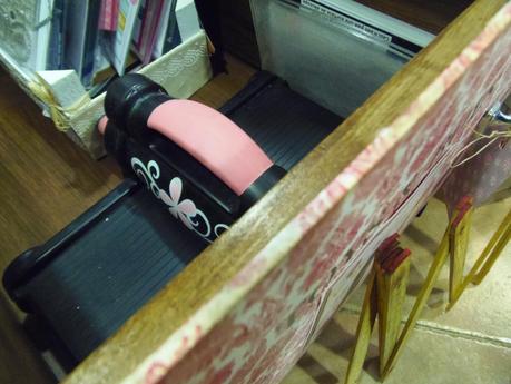 un cajón encontrado en la basura