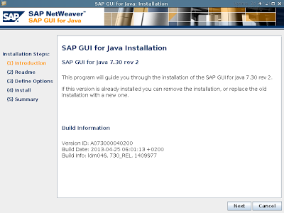SAP GUI 7.30 para Linux