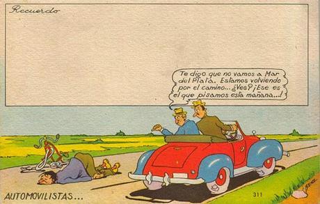 Un ciclista atropellado