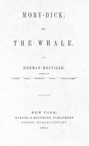 Moby Dick, primera edición en inglés.