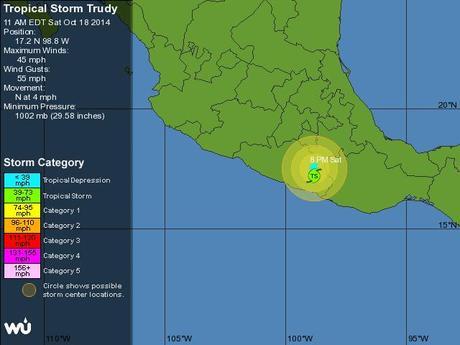 La tormenta tropical 