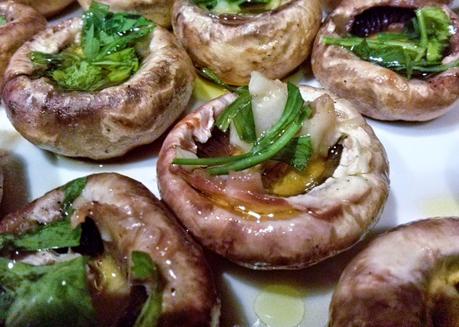 Champiñones a la Plancha