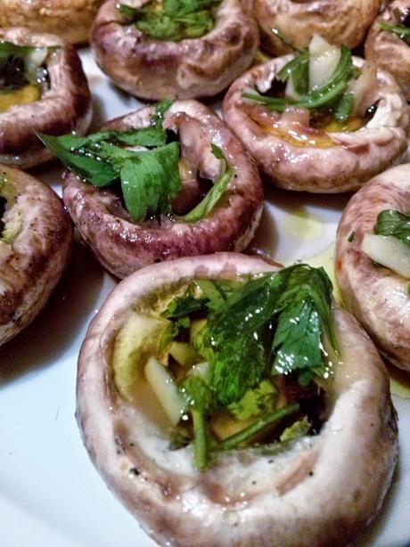 Champiñones a la Plancha