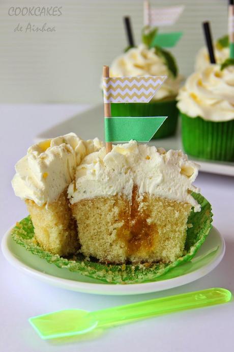 CUPCAKES Y HELADO DE MOJITO