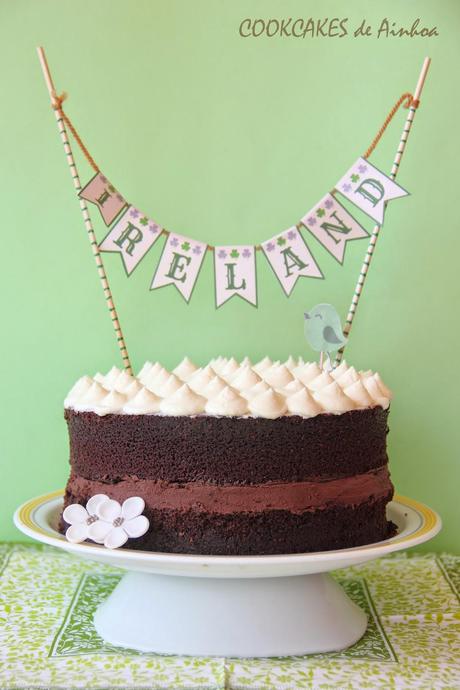 GUINNESS & BAILEYS NAKED CAKE