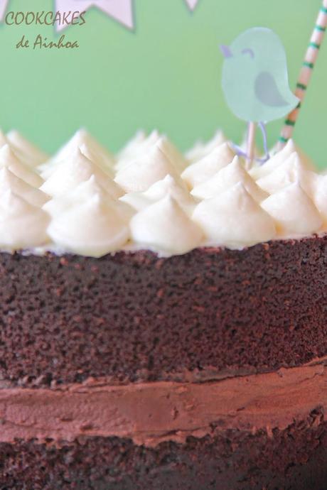 GUINNESS & BAILEYS NAKED CAKE