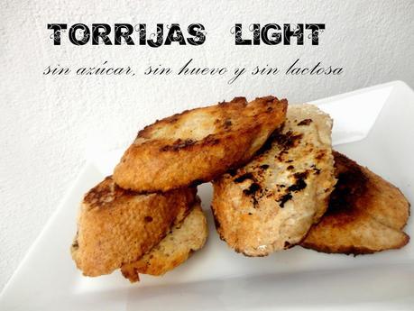 Torrijas Light Sin Lactosa y Sin Huevo