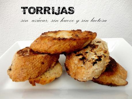 Torrijas Light Sin Lactosa y Sin Huevo