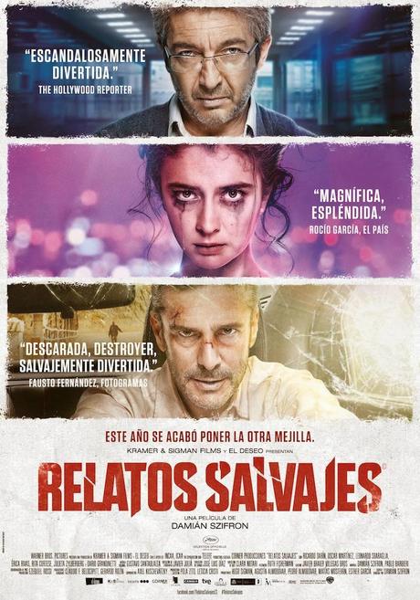 RELATOS SALVAJES (Argentina, España; 2014) Intriga, Político, Social, Comedia, Melodrama