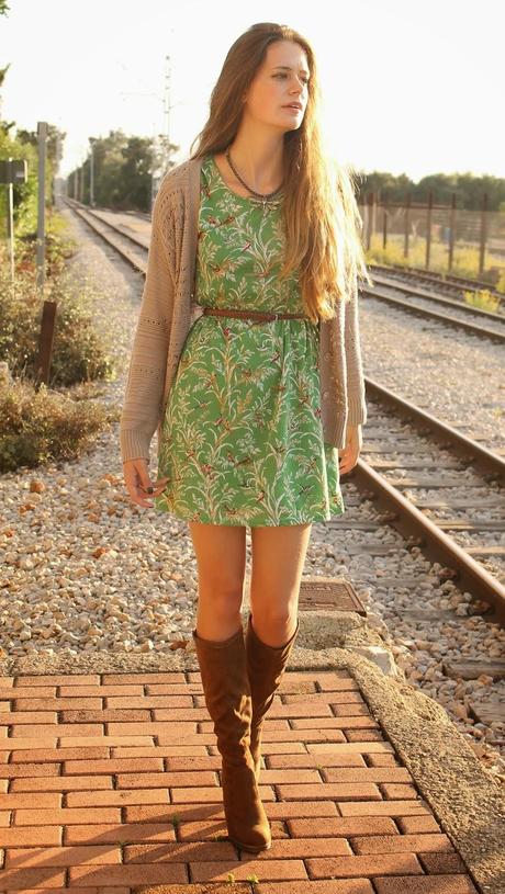 summer dresses and boots