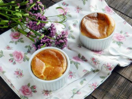 Soufflé de queso gruyère