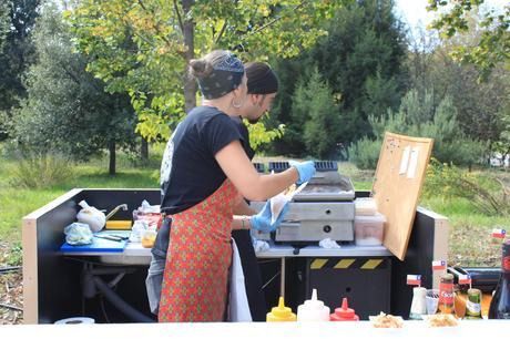 cocina en acción